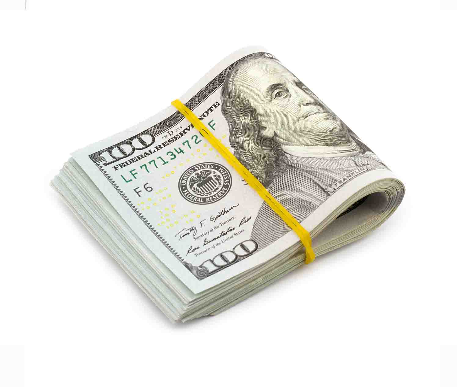US dollar cash for personal use